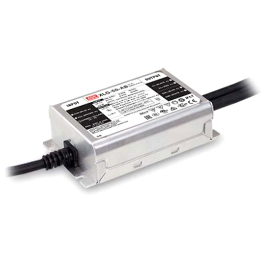 XLG-50-AB 50Watt AC100-305V Input Voltage Mean Well High-Efficacy Waterproof UL-Listed LED Display Lighting Power Supply XLG-50-AB 50Watt AC100-305V Input Voltage Mean Well High-Efficacy Waterproof UL-Listed LED Display Lighting Power Supply
